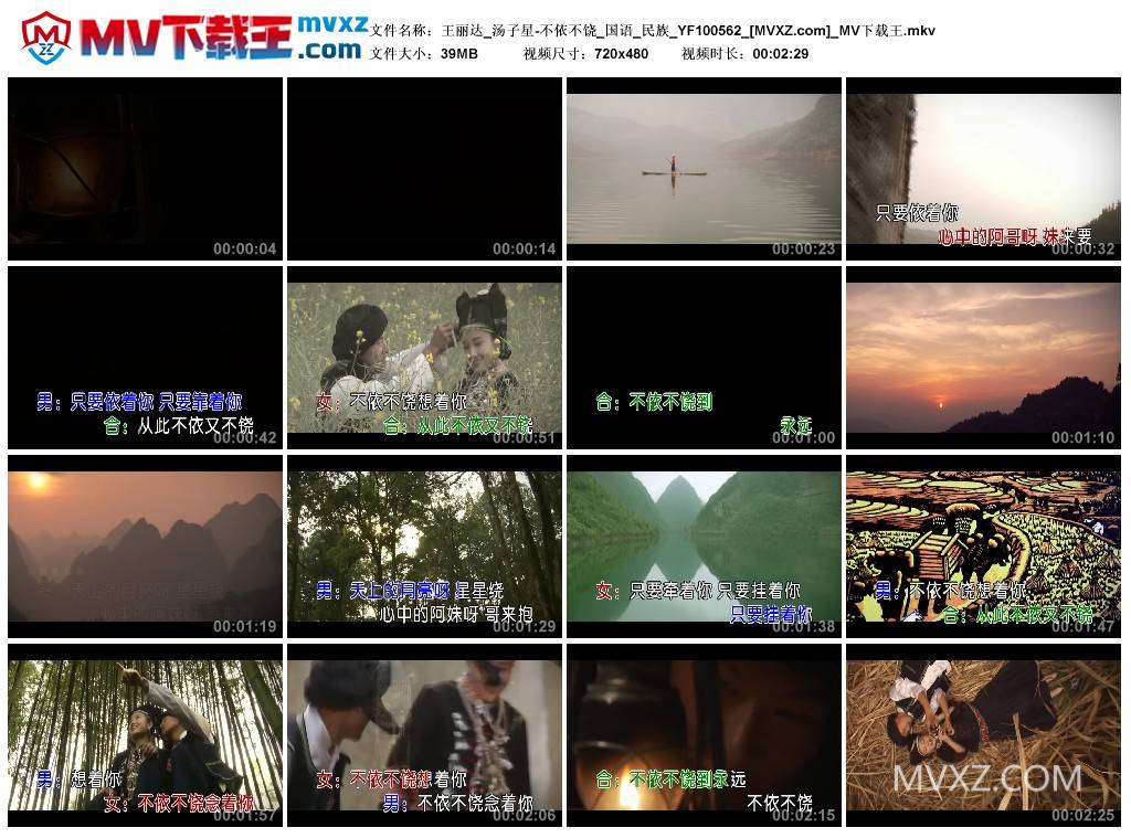 王丽达_汤子星-不依不饶_国语_民族_YF100562